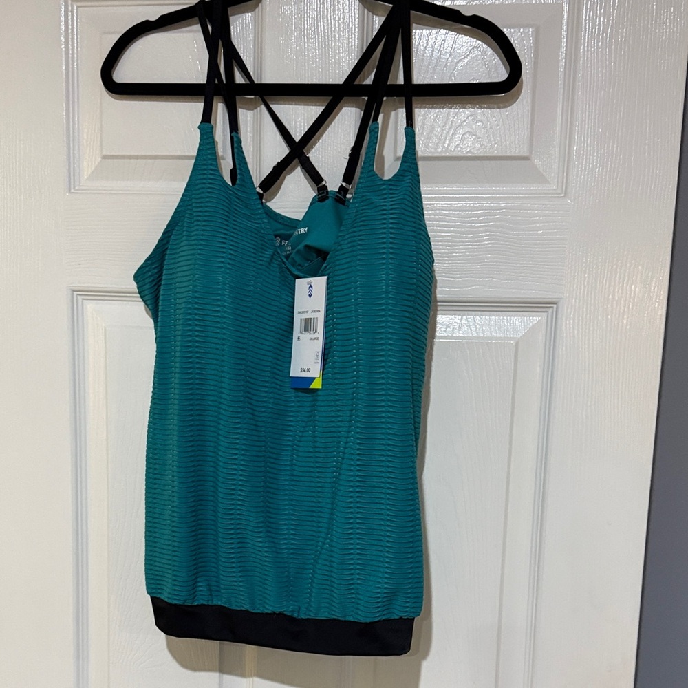 Free country Tankini top